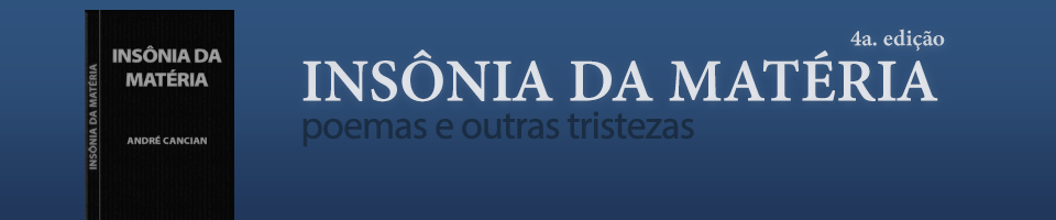 Insônia da Matéria - 4a edição